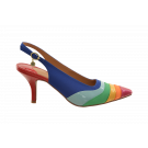 J Renee Multi Mh Sling Back On Kitten Heel