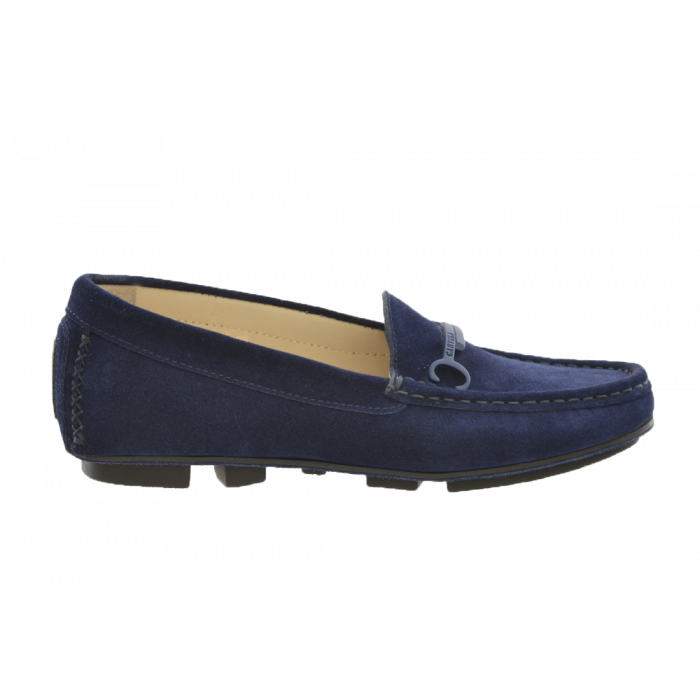 Carvela 5 Step Trim Suede Moccasin