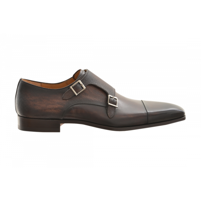 Magnanni Combo Double Monk Strap Slip On