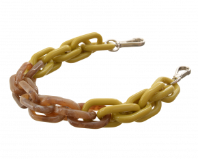 Gianni Chiarini Yellow Chain Strap