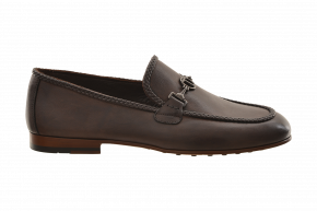 Tosoni T-branded Leather Slip-on