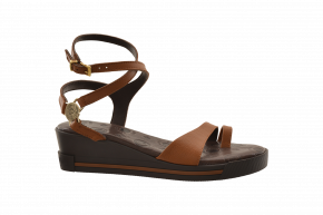 Carvela Weekend Asymetric Toe Ring Wedge Sandal