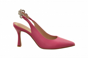 Saffron Browne Pointy Embellished Slingback