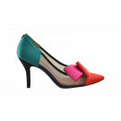 J Renee Olene Tricolour Pump