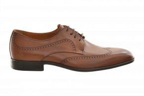 Morandi Punched Wingtip Derby Lace Up