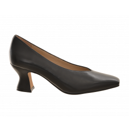 Saffron Browne Mh Leather Pump On Fashion Heel